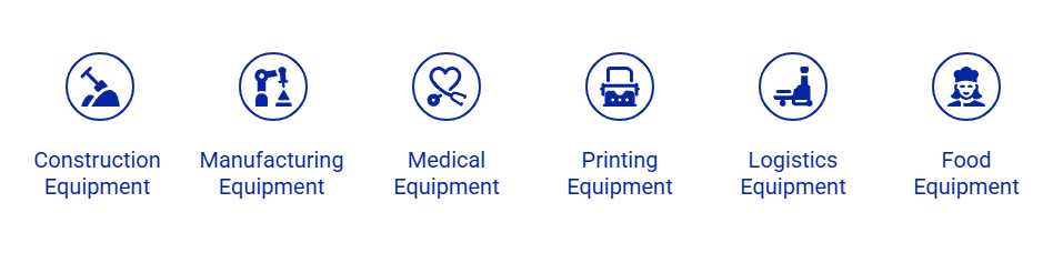 equipment and machines banks and lessors finance